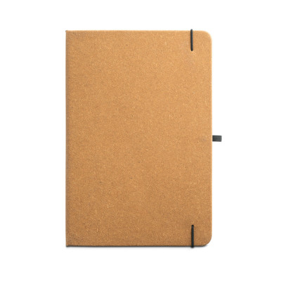 MATISSE. A5 notebook with rigid cover in leather (70 recycled) with lined sheets